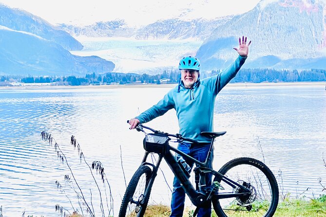 eBike Rainforest Experience - The Tongass forest walk and beach stop