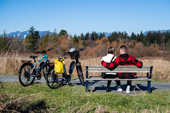 eBike Rentals in Kelowna - Following the app instead of guessing the route