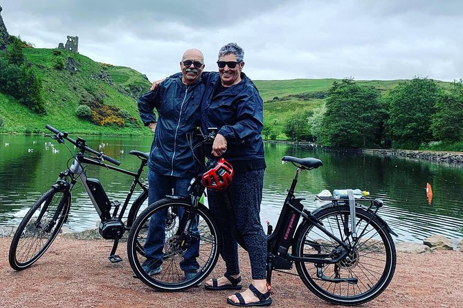 Edinburgh City Bike Tour - Choice of E-Bike or Manual - The Water of Leith and a view toward Calton Hill