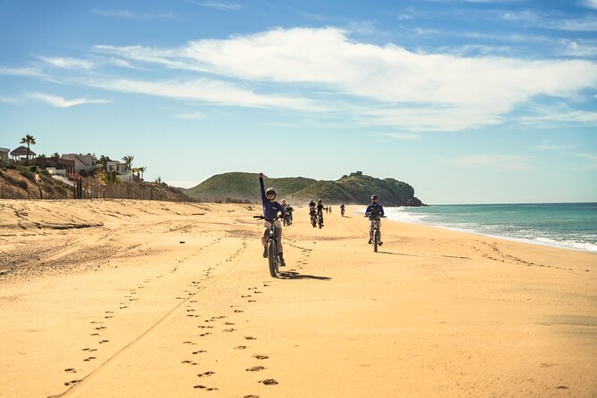 Electric Bike and Beach Camel Ride with Mexican Buffet Lunch - Margaritas, Mexican Food, and Tequila