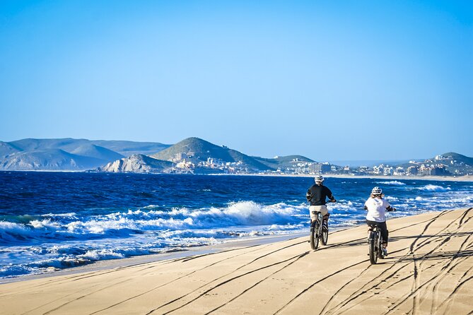 Electric Bike and Beach Camel Ride with Mexican Buffet Lunch - Meeting the Camels and Walking the Pacific Beach