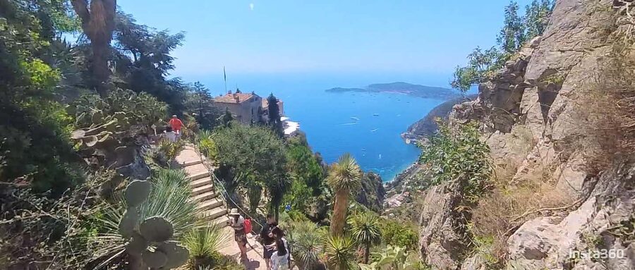 Electric Bike Tour from Nice to Eze Village - Arriving in Eze Village