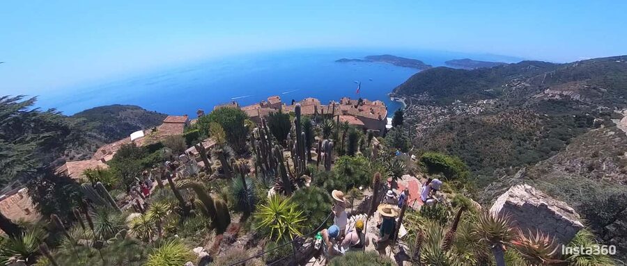Electric Bike Tour from Nice to Eze Village - The 40-minute route from Nice toward Eze