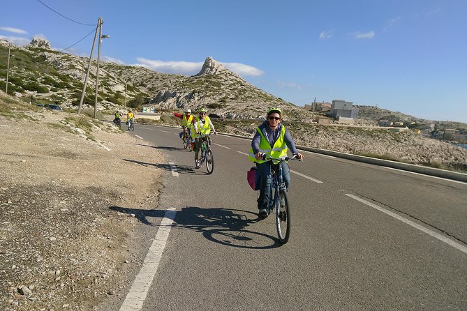Electric Bike Tour to the Calanques from Marseille - Maronaise Beach and Callelongue Cove