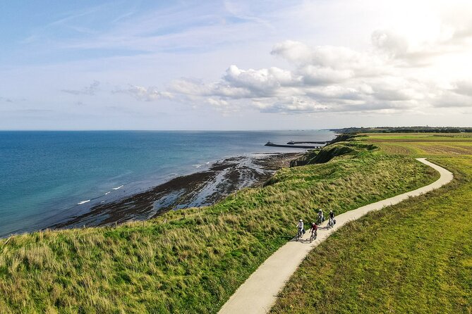 Electrically Assisted Bike Excursion (E-Bike) / E-Bike excursion self guided - Arromanches, Gold Beach, and the coastal route