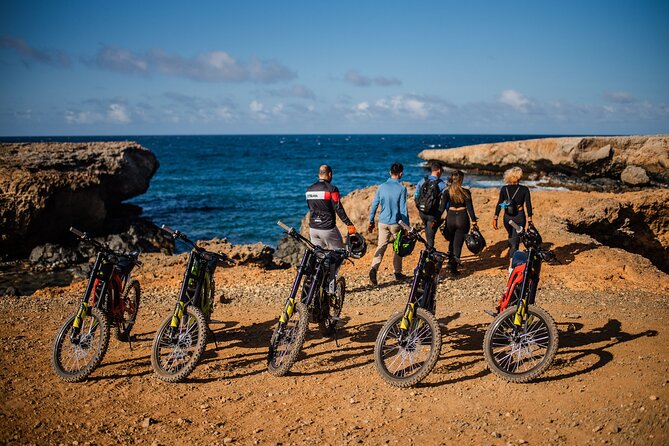 Epic Off-Road Surron Electric Bike Tour in Aruba - Starting in Santa Cruz with a proper safety briefing