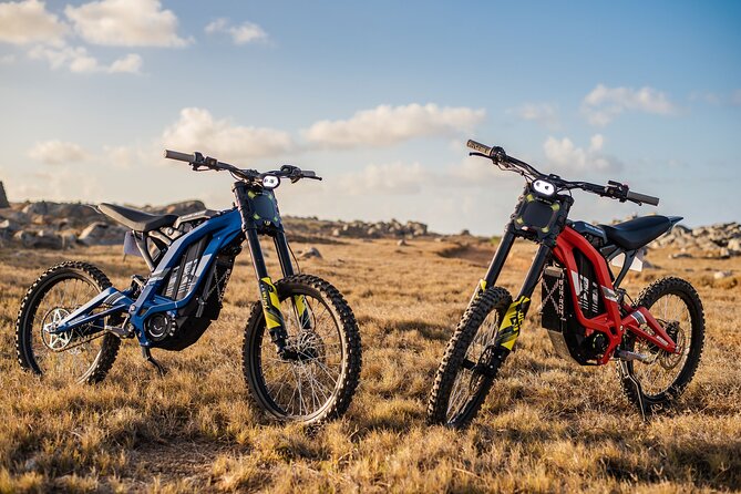 Epic Off-Road Surron Electric Bike Tour in Aruba - Natural Bridge and the story of what disappeared