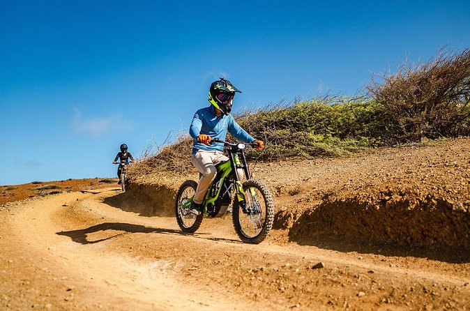 Epic Off-Road Surron Electric Bike Tour in Aruba - Wariruri Bay and the sound of the surf