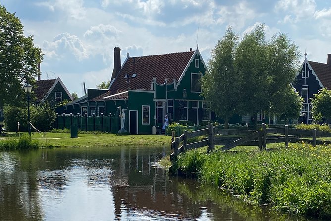 Escape Amsterdam: E-Bike to Zaanse Schans Windmills & Zaandam - Zaandam and the Inntel hotel houses