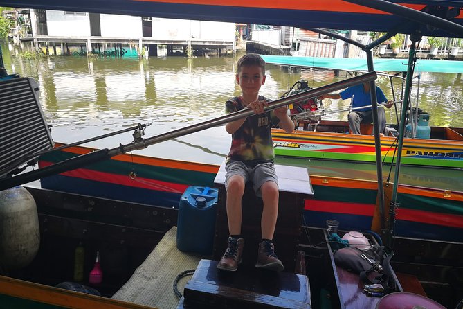 Explore Bangkok by Bike & Boat with Lunch - Wat Ko, the Rooster Temple, and a little extra karma