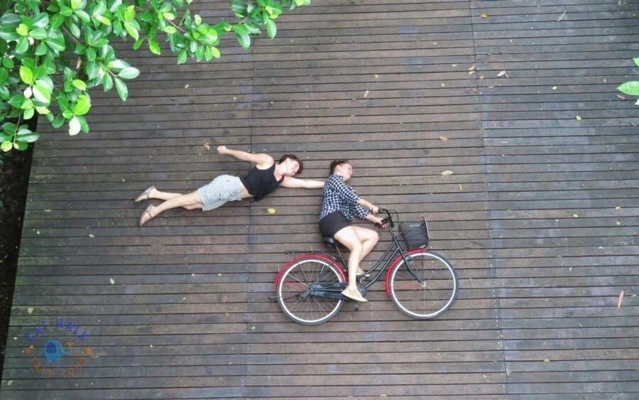 Explore Bangkok jungle by bike, kayak & boat - small group - Farms, temples, schools, and ordinary island life
