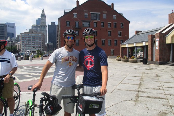 Family Friendly Guided Bike Tour of Boston - Crossing toward Cambridge and the Charles River