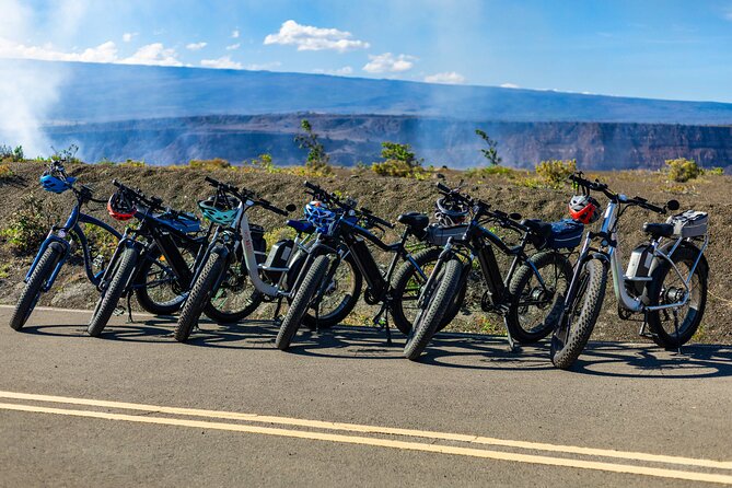 Fat Tire E-Bike Rental - Volcanoes National Park - Riding the park on your own schedule