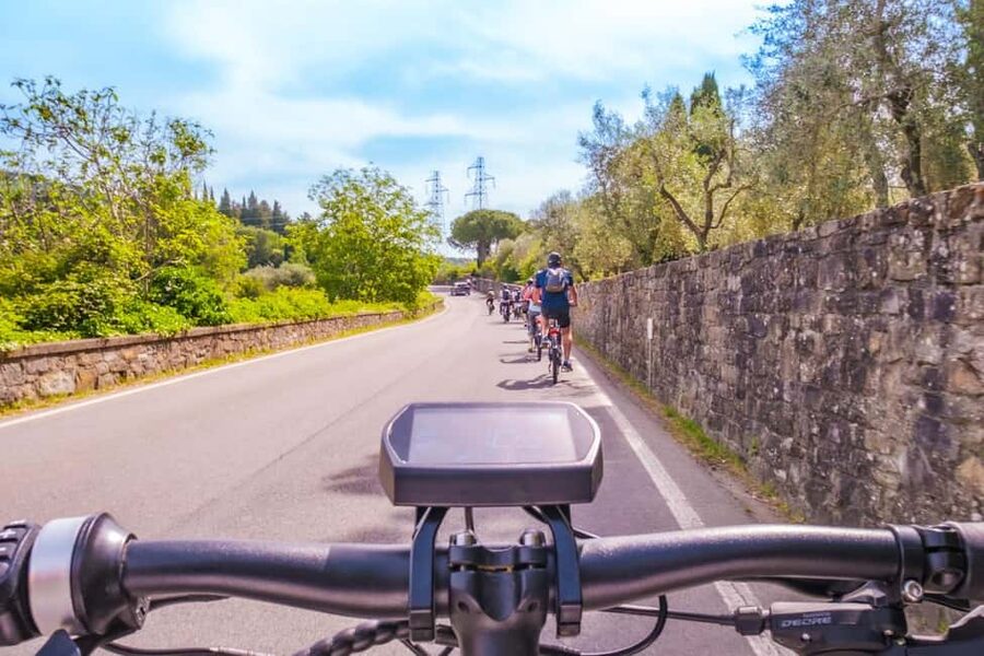 Fiesole E-Bike Tour with Olive Oil Tasting or Pool & Chill - Fiesole and its Roman theater