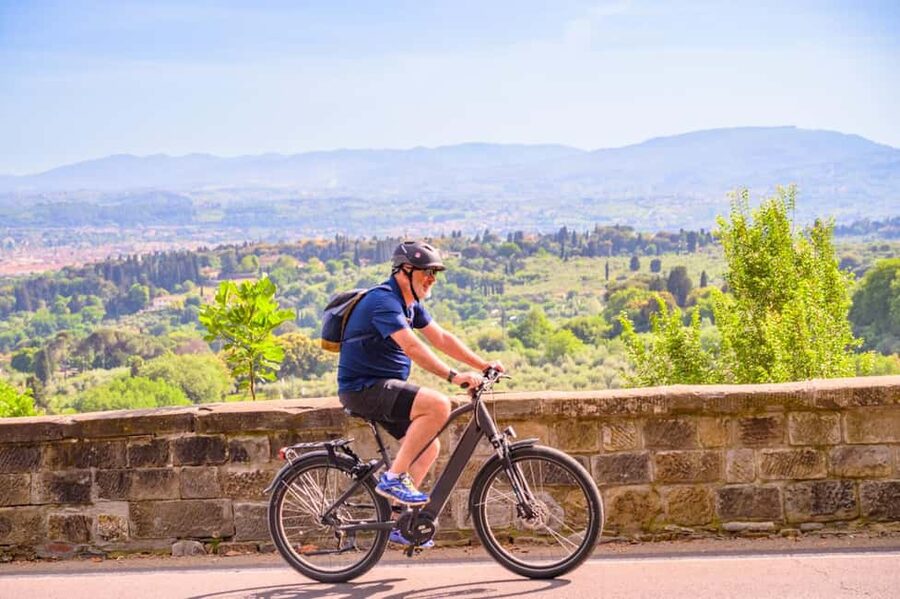 Fiesole E-Bike Tour with Olive Oil Tasting or Pool & Chill - What $57 gets you