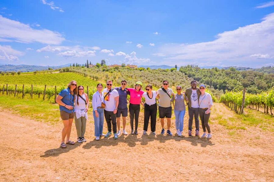 Florence: Chianti E-Bike Tour with Lunch & Two Wine Tastings - The winery visit, cellar, tasting, and Tuscan lunch