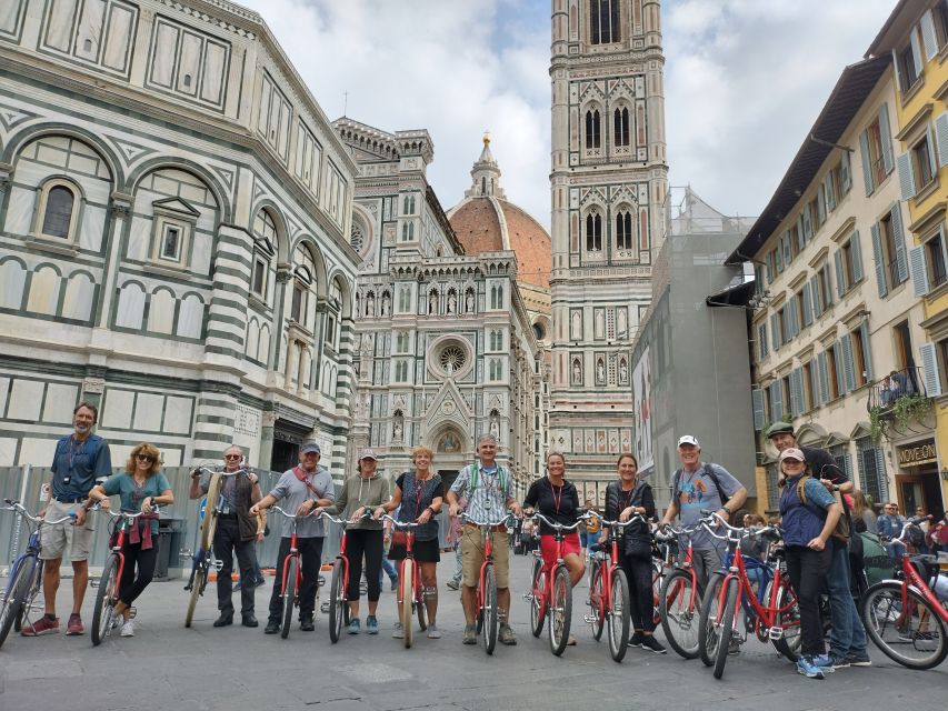 Florence: City Highlights Bike Tour - The Duomo complex and Santa Croce