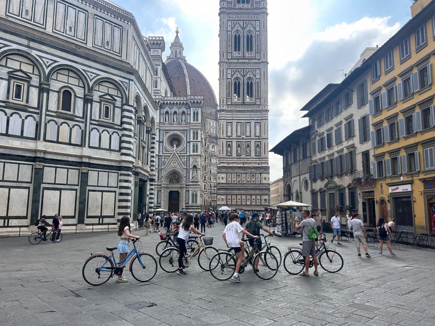 Florence: Guided Bike Tour to Discover the Secrets - Piazza della Repubblica and the first city stories