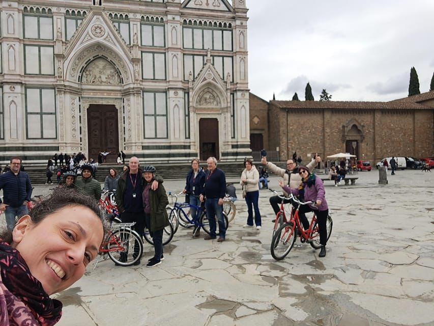 Florence: Private Bike Tour - Piazzale Michelangelo: the major viewpoint