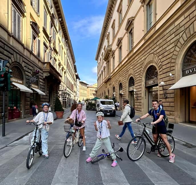 Florence: Untold Small Group Bike Tour - Via de’ Tornabuoni and the city’s changing face