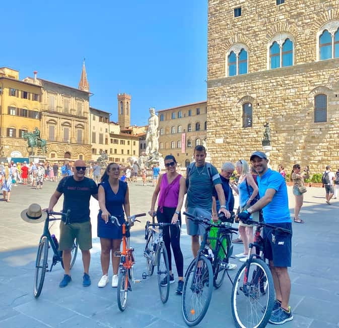 Florence: Untold Small Group Bike Tour - Ponte Vecchio, best seen from the moving route