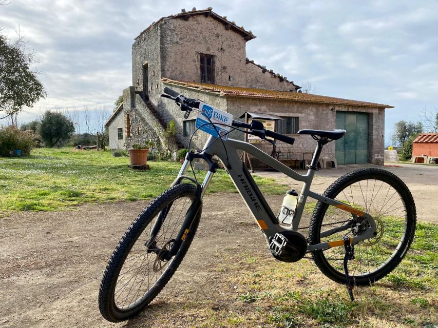 Frascati: Tour in E-Bike with Wine Tasting - The Tuscolo Archaeological Park