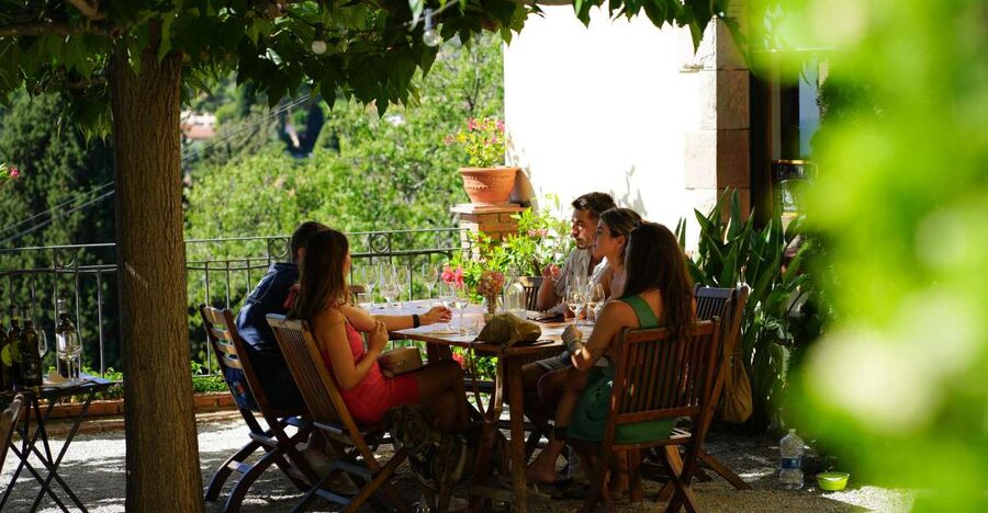 From Barcelona: E-Bike and Sailing Tour with Wine Tastings - Riding down to Port Masnou