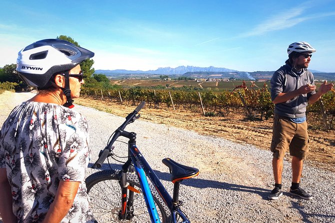 From Barcelona: E-Bike Tour in the vineyards with 2 Wineries - From Barcelona to Vilafranca del Penedès