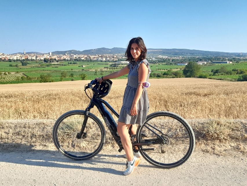 From Barcelona: Penedès E-Bike Tour with 2 Winery Visits - Second winery: four wines, cava, and local snacks