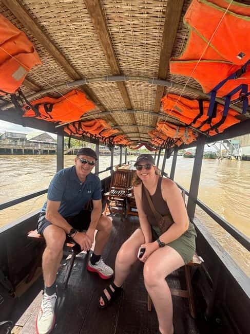 From Ho Chi Minh: Cai Be Boat & Bike Mekong Delta Experience - Watching bánh xèo over a wood fire