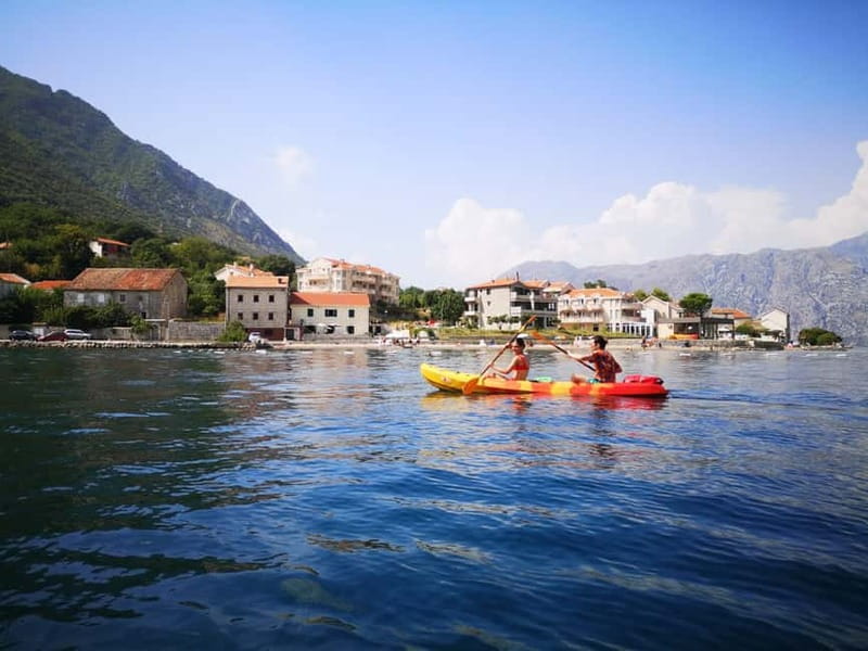 From Kotor: Boating, Kayaking, & Cycling Tour - Cycling the flat shore to Prčanj