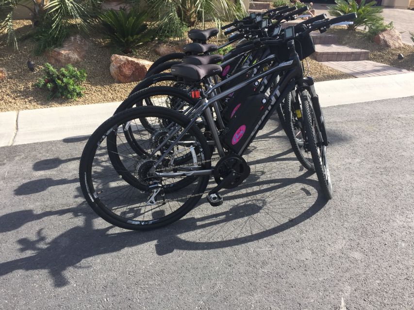 From Las Vegas: Red Rock Canyon Electric Bike Hire - Riding the paved Red Rock routes