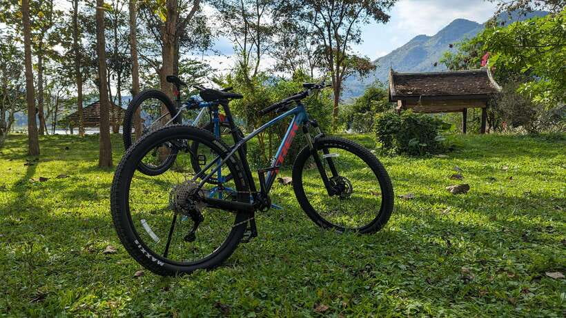 From Luang Prabang: Guided Mountain Bike Tour with Lunch - Key points at a glance