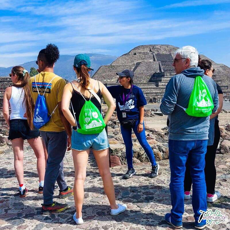 From Mexico City: Teotihuacan Pyramids and Bike Tour - Pickup, timing, and group size