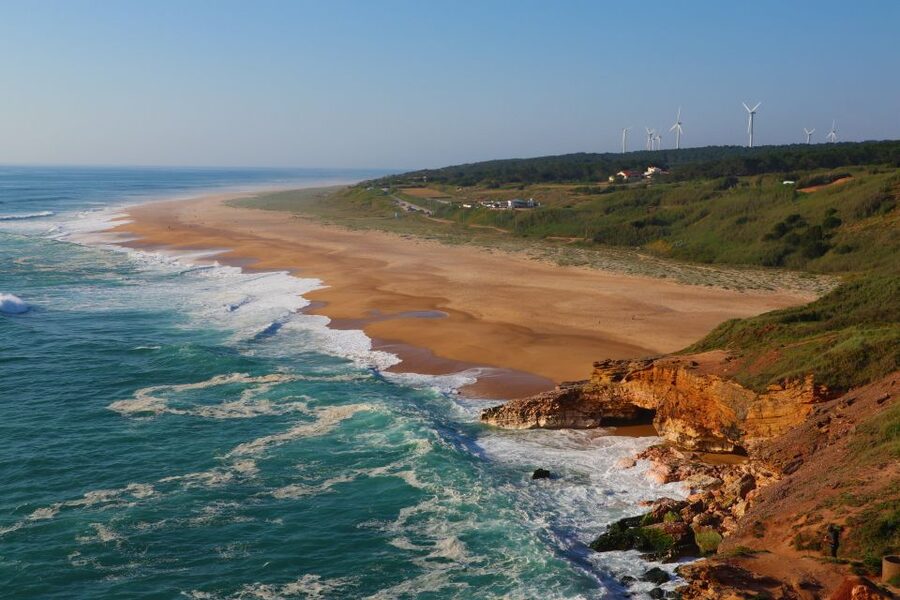 From Nazaré: Self-Guided Half-Day or Full-Day E-bike Rental - South through Serra da Pescaria to São Martinho do Porto