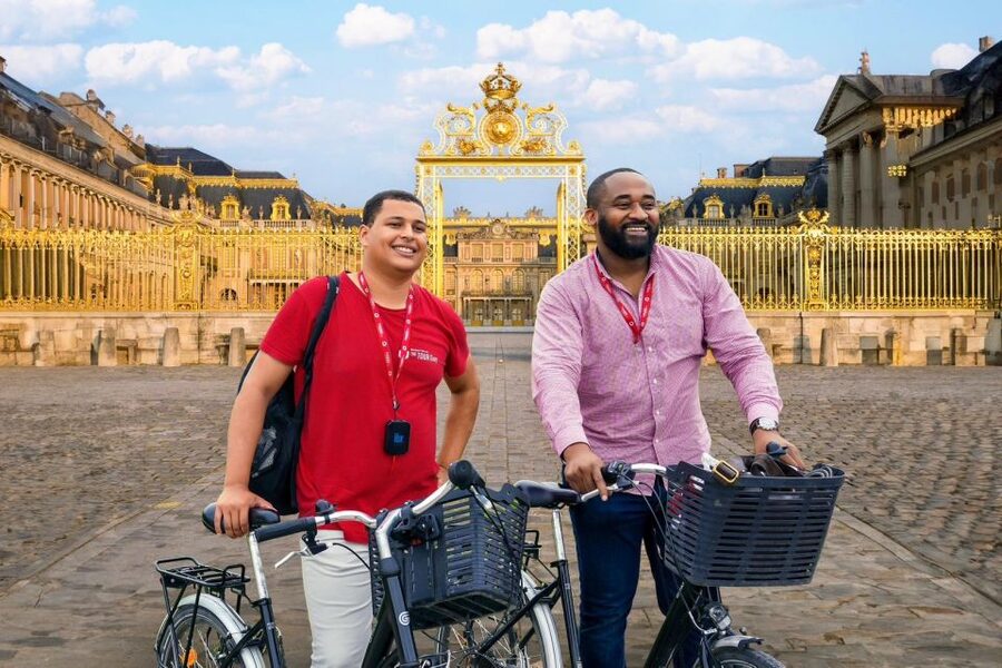 From Paris: Versailles Bike Tour with Gardens & Palace Entry - Meeting at Javel and taking the train to Versailles