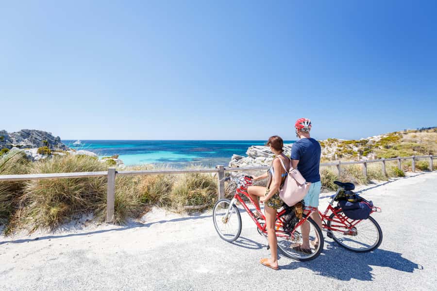 From Perth: Rottnest Island Ferry & Bike Trip - Why the riding takes longer than the map suggests