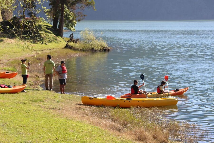 From Ponta Delgada: Sete Cidades Jeep, Bike, & Kayak Ride - The morning Jeep ride on dirt tracks