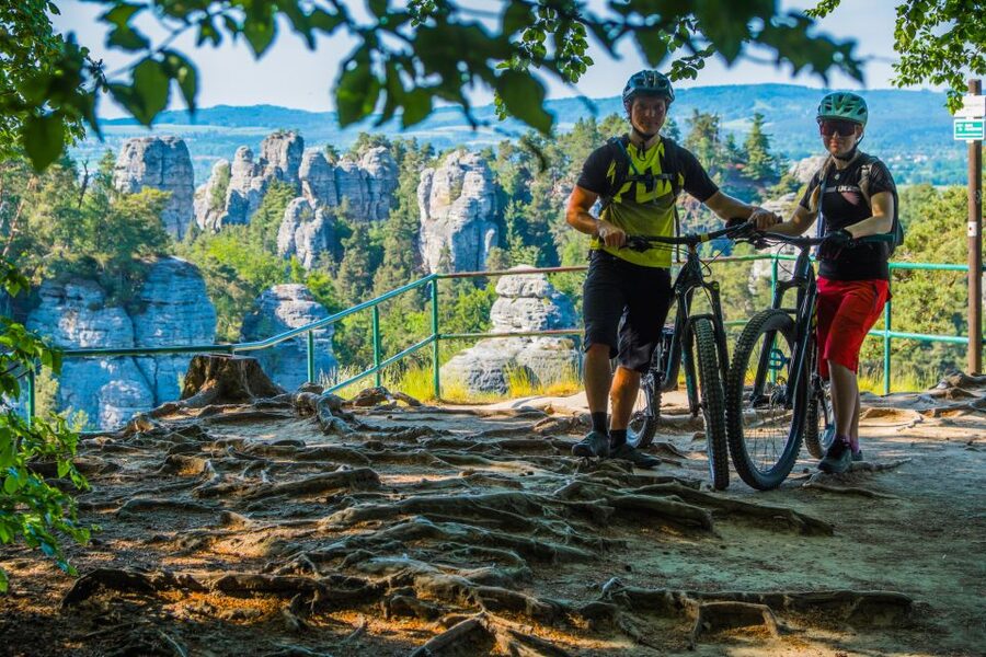 From Prague: E-Mountain Biking Trip to the Bohemian Paradise - Key Points