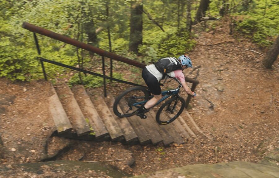 From Prague: E-Mountain Biking Trip to the Bohemian Paradise - Downhill Riding and Lunch at Nebakov