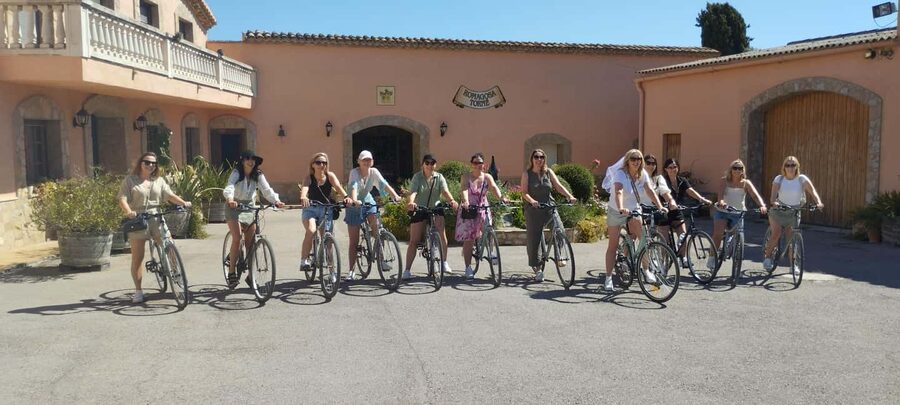 From Sitges: Cycling Tour with Winery visit and Tasting - The scenery is part of the value