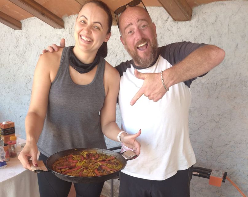From Sitges: Paella Masterclass, Bike Ride and Winery Visit - Inside a family winery making cava for nine generations
