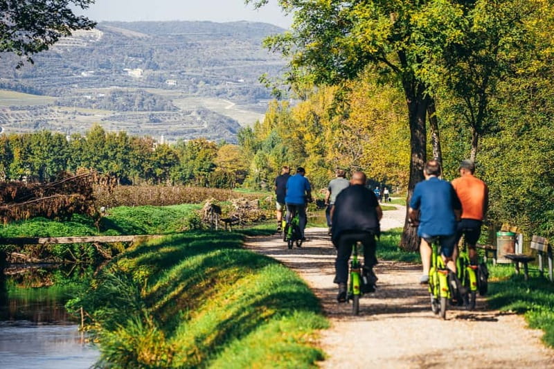 From Verona: Amarone Wine E-Bike Tour with Tasting - The views between Verona and Lake Garda