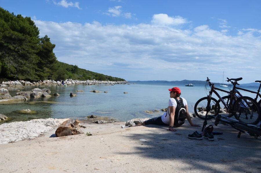 From Zadar: Full-Day Ugljan Self-Guided Bike Tour - Preko and the first taste of island life