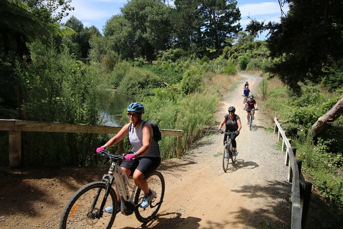 Full Day Ebike Tour in Karangahake Gorge (ex Auckland) - Optional train ride and the finish in Paeroa