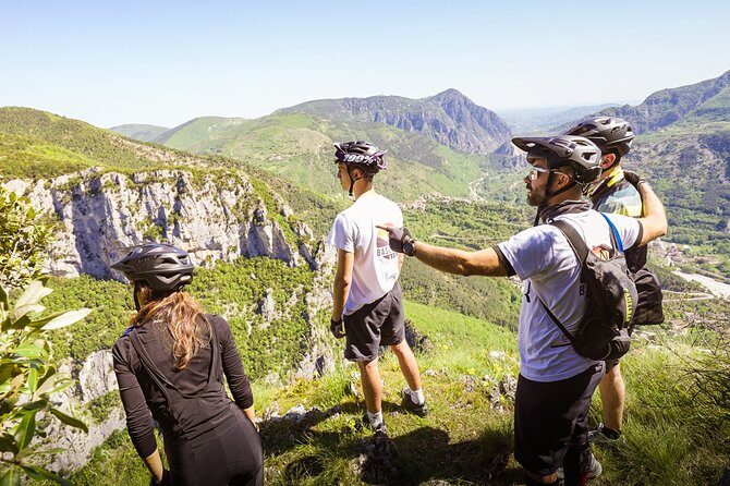 Full-Day Private Ghost Town Bike Tour in Fabriano and Genga - Riding through the Frasassi park