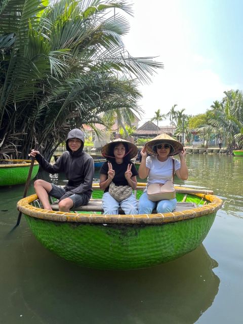 Funny day cycling, Buffalo riding and Basket boat - Tra Que Vegetable Village and a local family visit