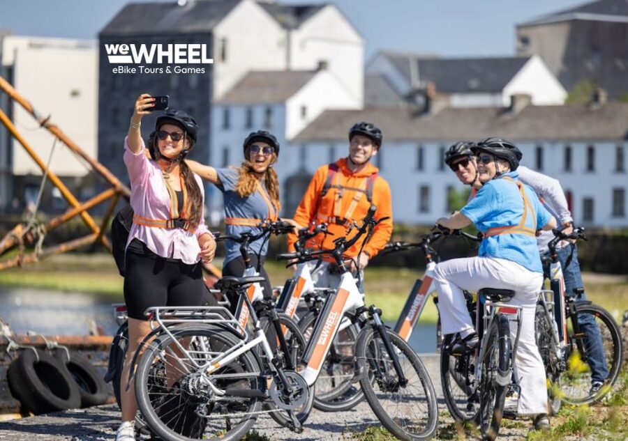 Galway: Guided eBike City Sightseeing Tour - Galway Cathedral beside the River Corrib