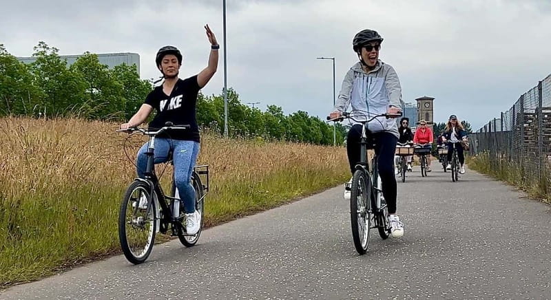 Glasgow: City Highlights Guided Bike Tour - The River Clyde and Glasgow’s industrial power