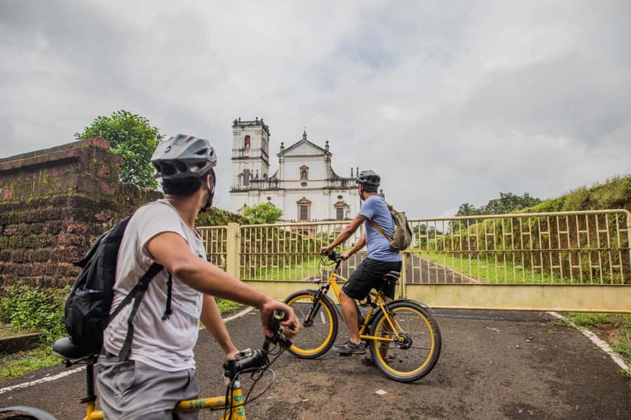 Goa: Old Goa and Divar Island E-Bike Tour with Snacks - Divar Island at a slower pace